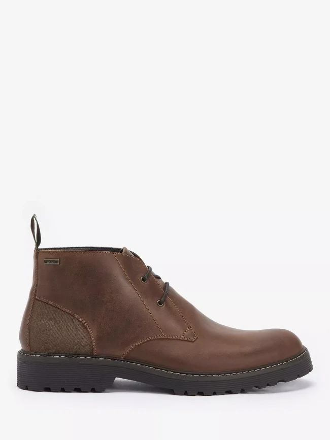 Barbour Maxwell Chukka Boots Teak